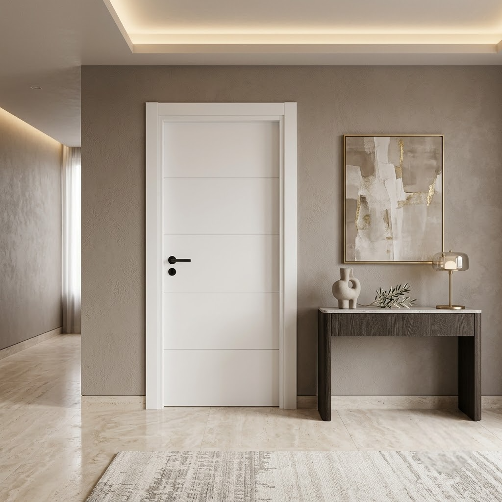 Usa interior - F-01 Soft Touch Alb