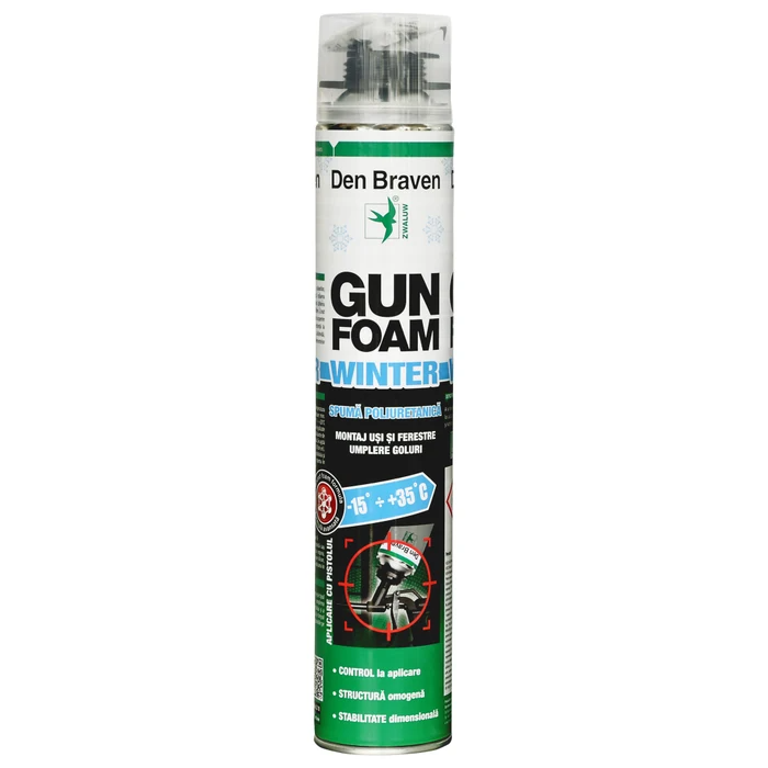 Spuma poliuretanica pistol - montaj usi